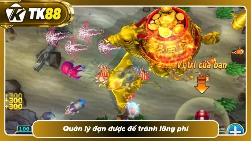 Quản lý lượng đạn hợp lý để duy trì nguồn xu ổn định