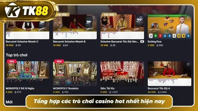 Mỗi bàn chơi đều phù hợp với một phong cách chinh phục riêng