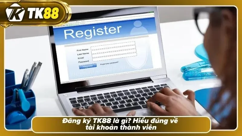 Màn hình tạo tài khoản mở đầu cho hành trình trải nghiệm cá cược