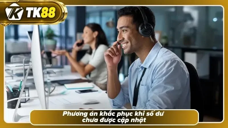 Giải pháp khi số dư tài khoản chưa được làm mới