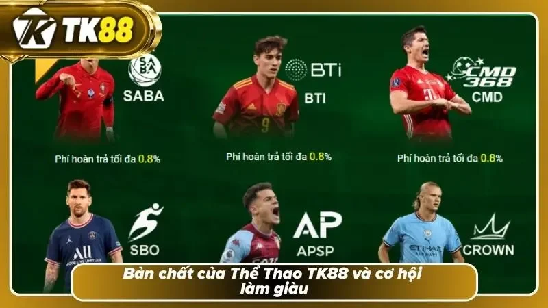 Không gian cá cược thể thao chuyên nghiệp cùng nhiều giải đấu lớn