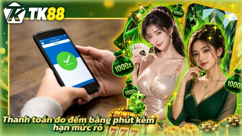 Thời gian xử lý cùng mức giao dịch áp dụng minh bạch