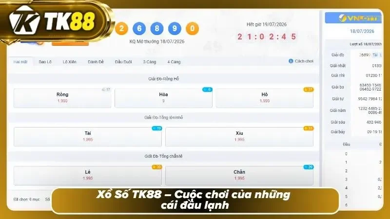 Xổ số được vận hành minh bạch với hệ thống quay thưởng hiện đại